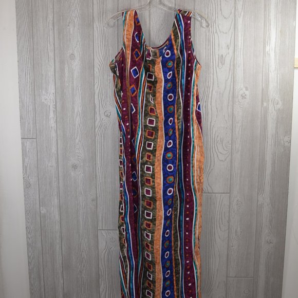 Dresses & Skirts - Tank Style Geometric Dress PLUS SIZE 2X